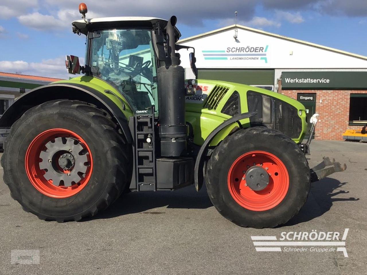 Traktor Türe ait CLAAS AXION 960 CMATIC | RTK + S10 TERMINAL, Gebrauchtmaschine içinde Penzlin (resim 10)